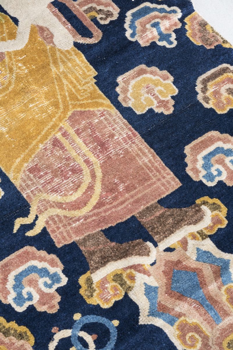 Pair of carpets | 196 x 91 cm Antique carpets - China  pic-4