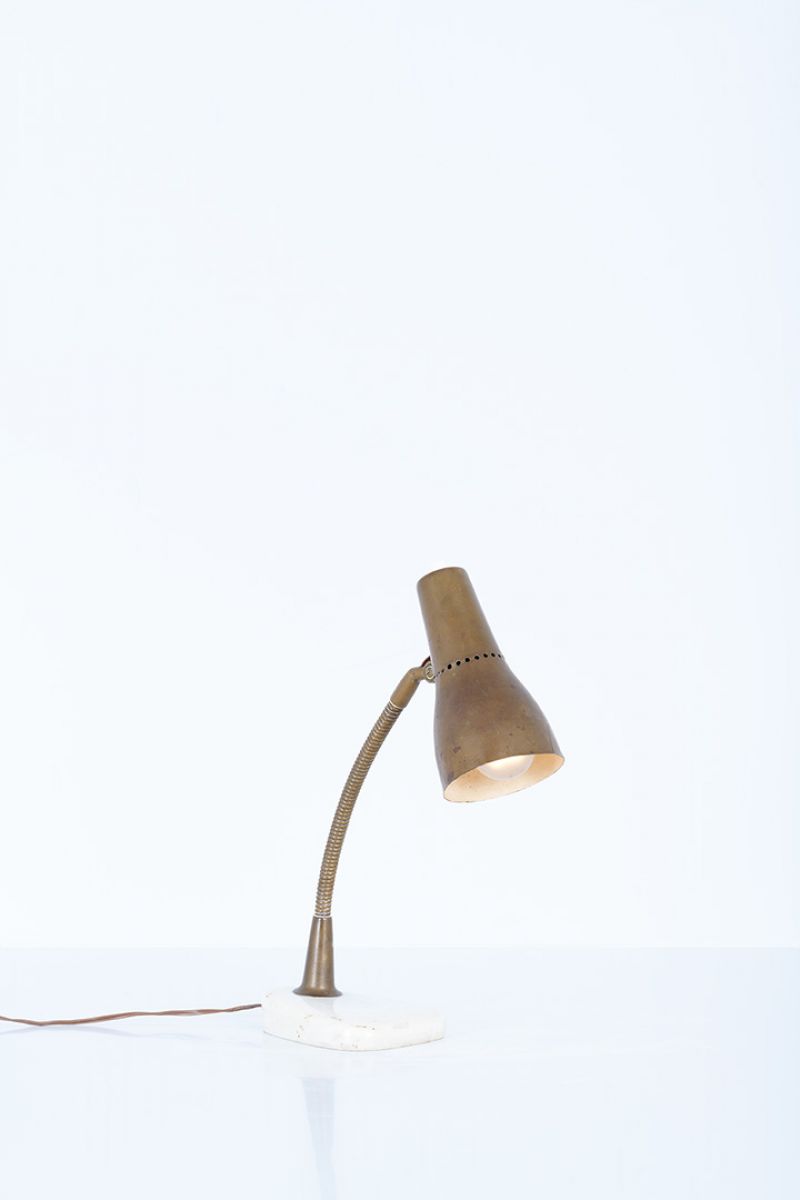 Coppia di lampade da tavolo mod n°227 Gino Sarfatti pic-1