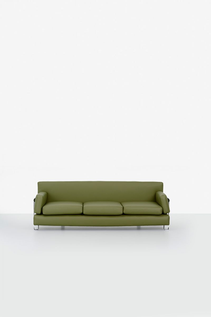 Sofa from the series P11 Fasce Cromate Luigi Caccia Dominioni pic-3