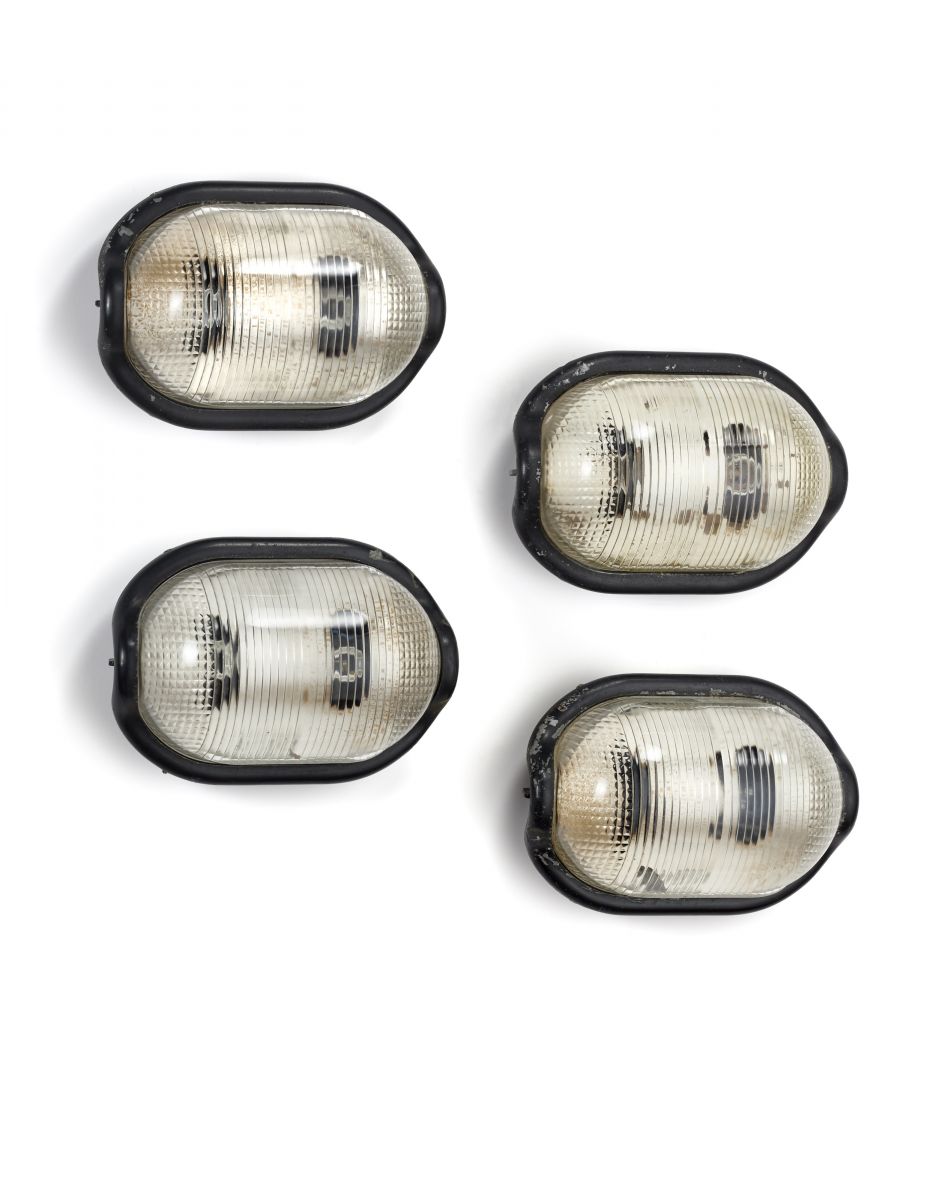 Gruppo di quattro lampade da parete modello Noce Achille Castiglioni pic-5