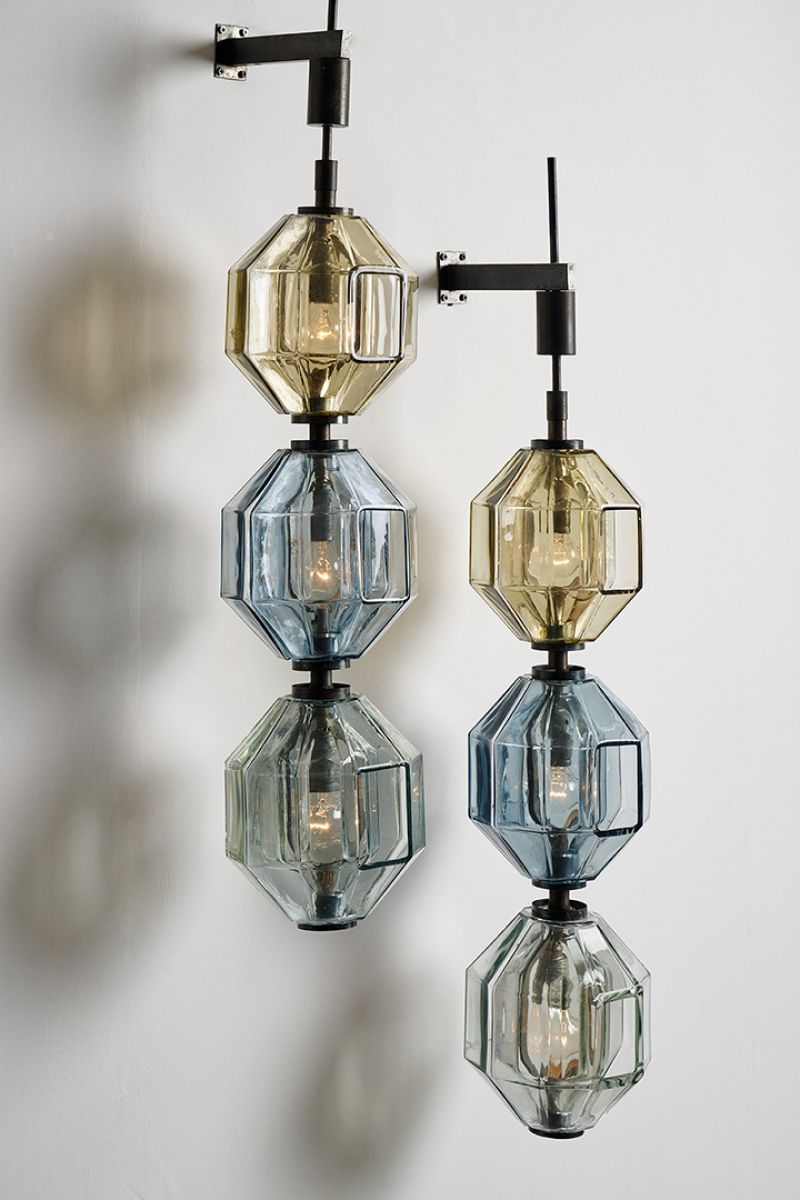 Coppia di lampade da parete Vinicio Vianello pic-4