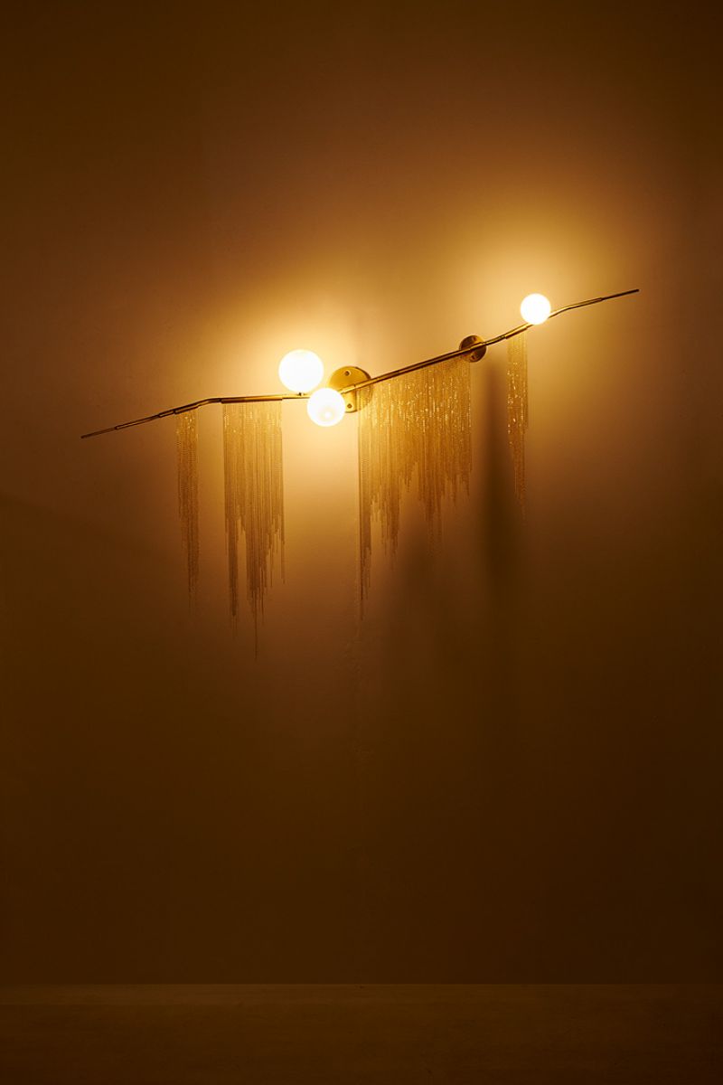 Wall lamp Cherry Bomb Fringe collection  Lindsey Adelman pic-3