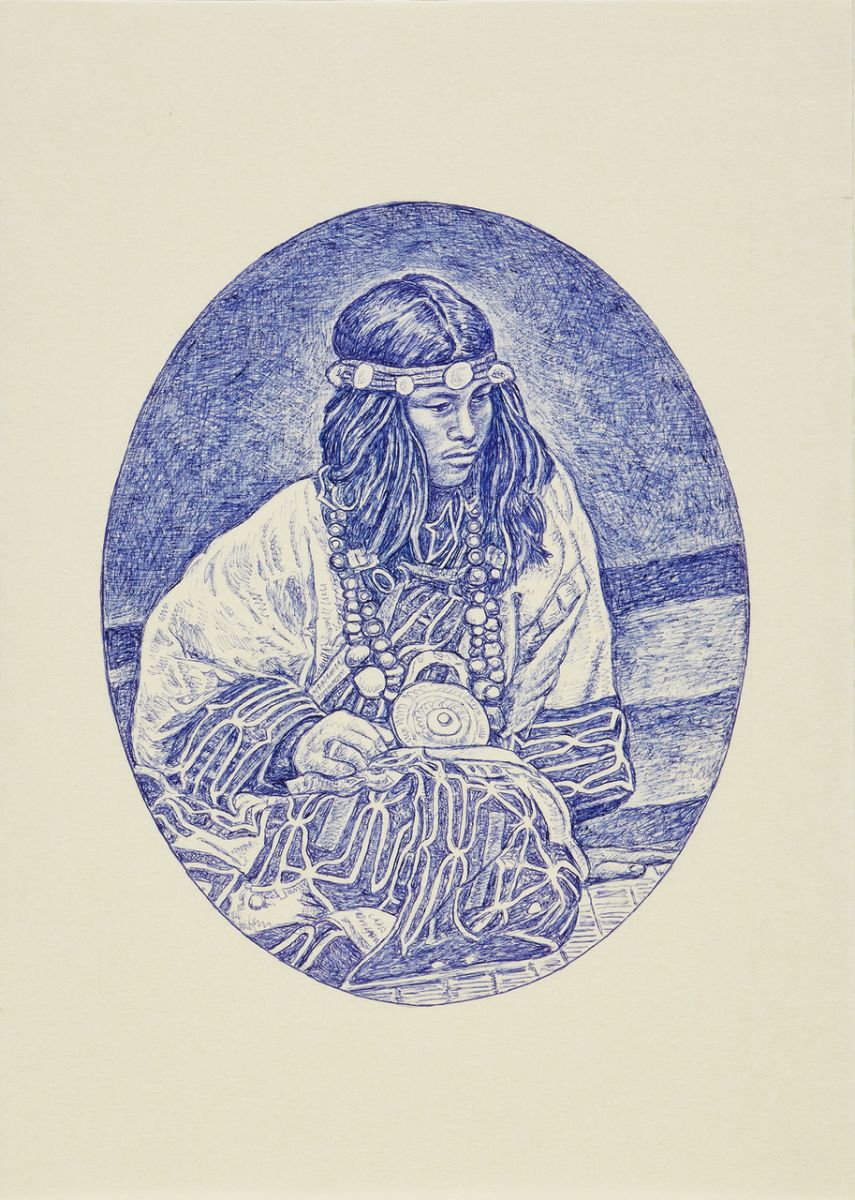 Artwork Ancestral Ainu VII Andrea Zucchi pic-1