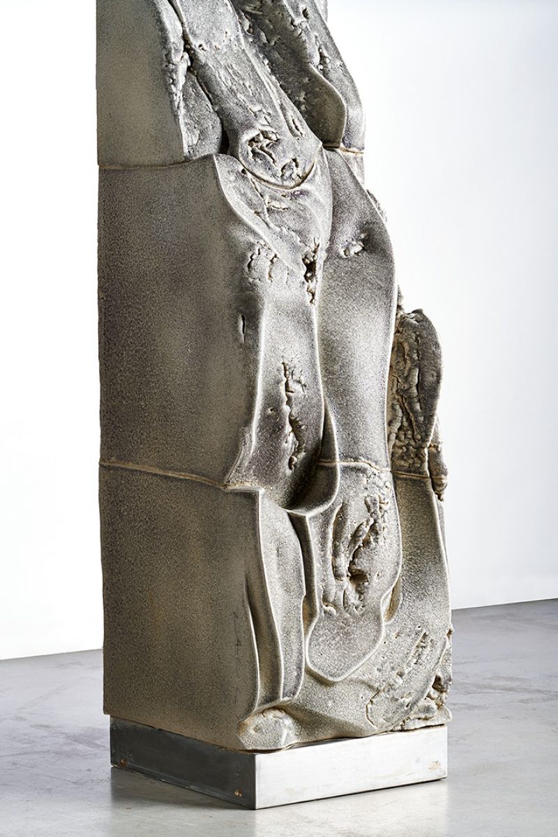 Sculpture Column Carlo Zauli pic-4