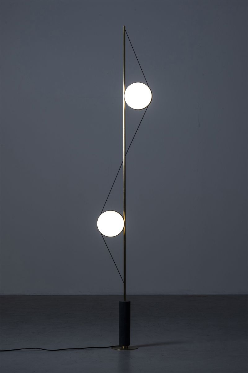 Floor lamp - two lights Danseuse Marco  Lavit pic-4