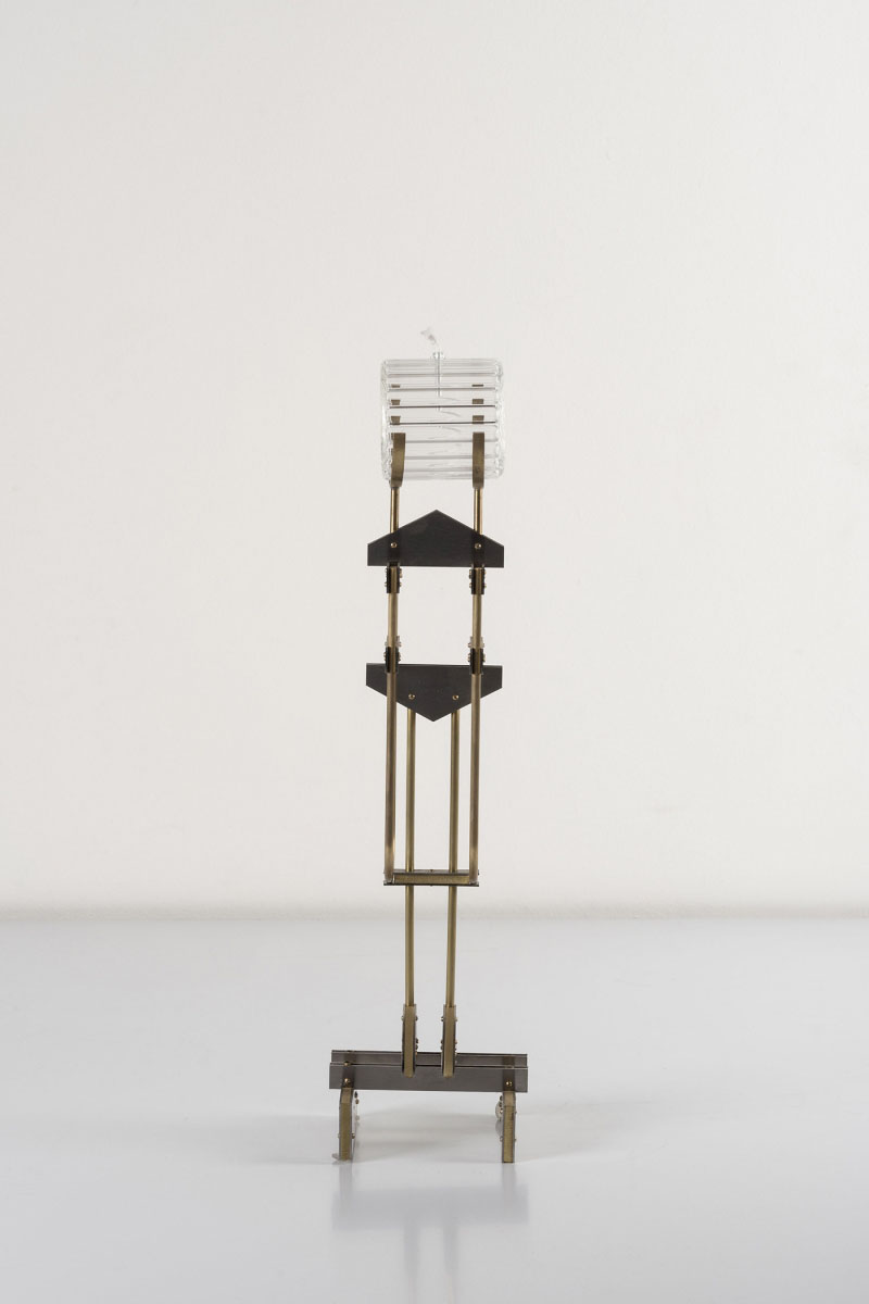 Single armed oil lamp Bethan Laura Wood pic-1