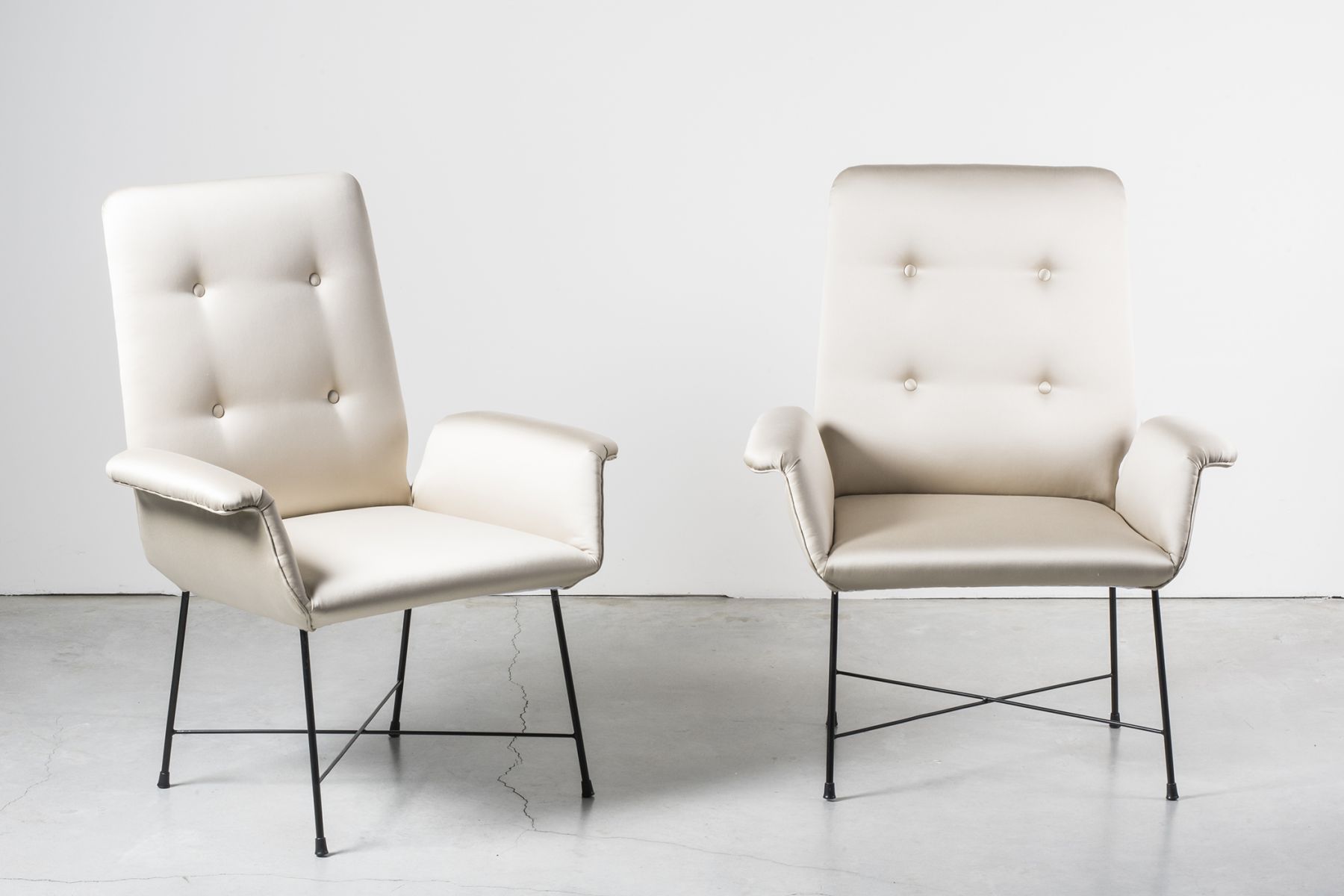 Two armchairs  Martin Eisler and Carlo Hauner  pic-1