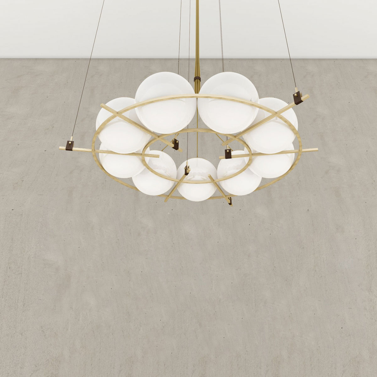 Ceiling lamp 'Circle'  Federico Peri pic-1