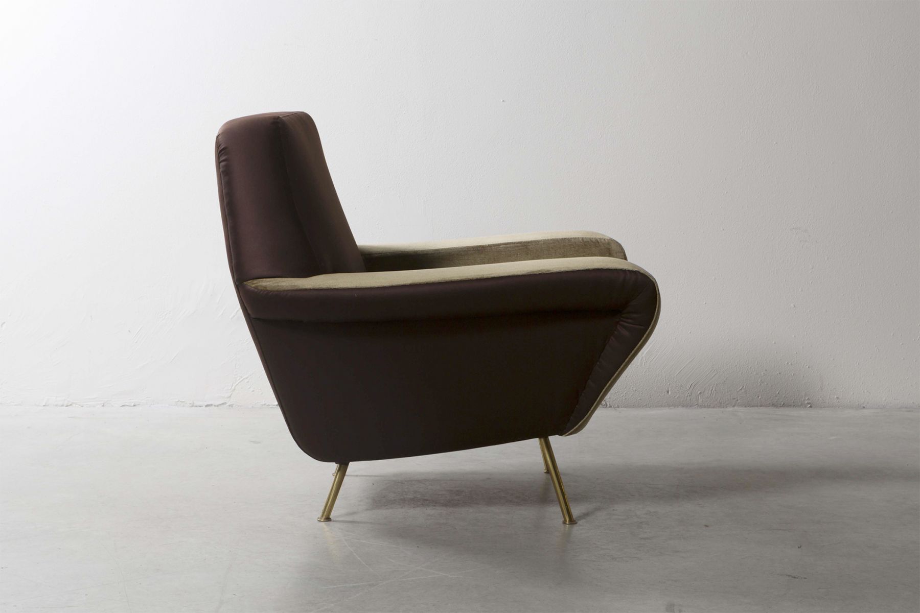 Pair of armchairs 830 Gianfranco Frattini pic-3