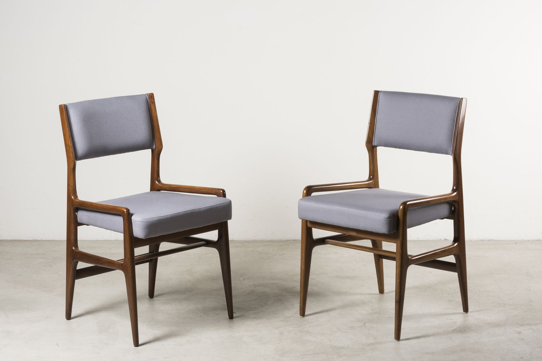  Pair of chairs mod. AP 1676 Gio Ponti pic-1
