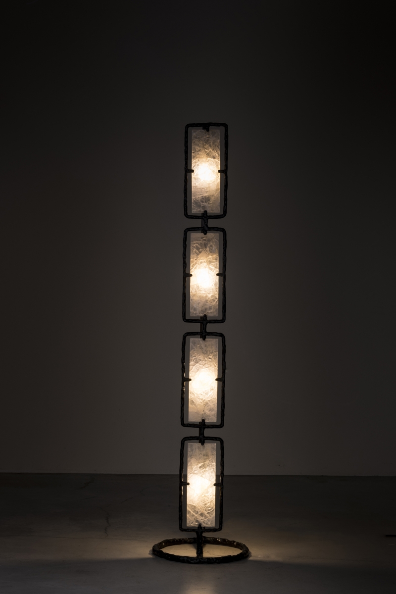 Floor lamp 'Rock Crystal' Hicham Ghandour pic-5