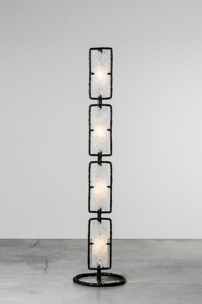 Floor lamp 'Rock Crystal' Hicham Ghandour pic-1