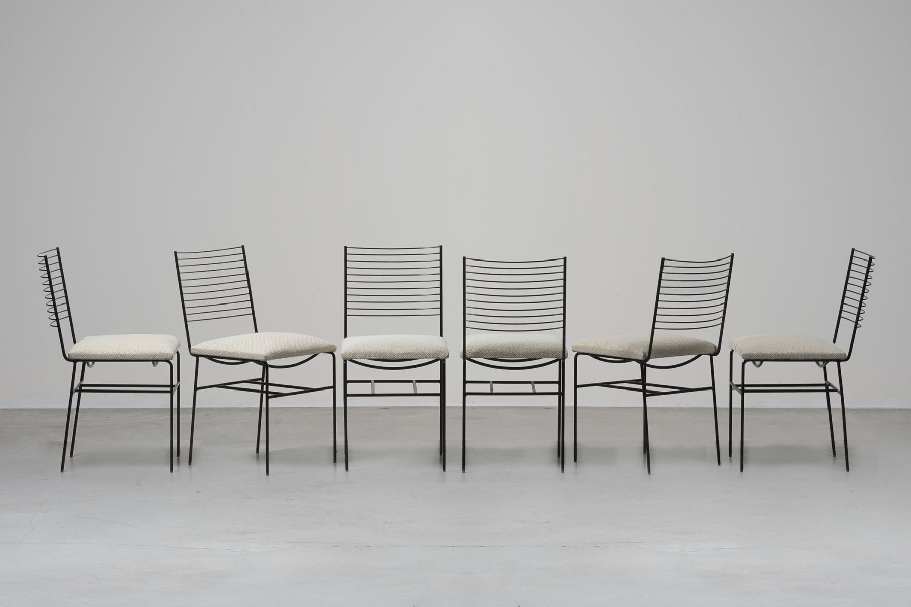 Set of six chairs Joaquim Tenreiro pic-1