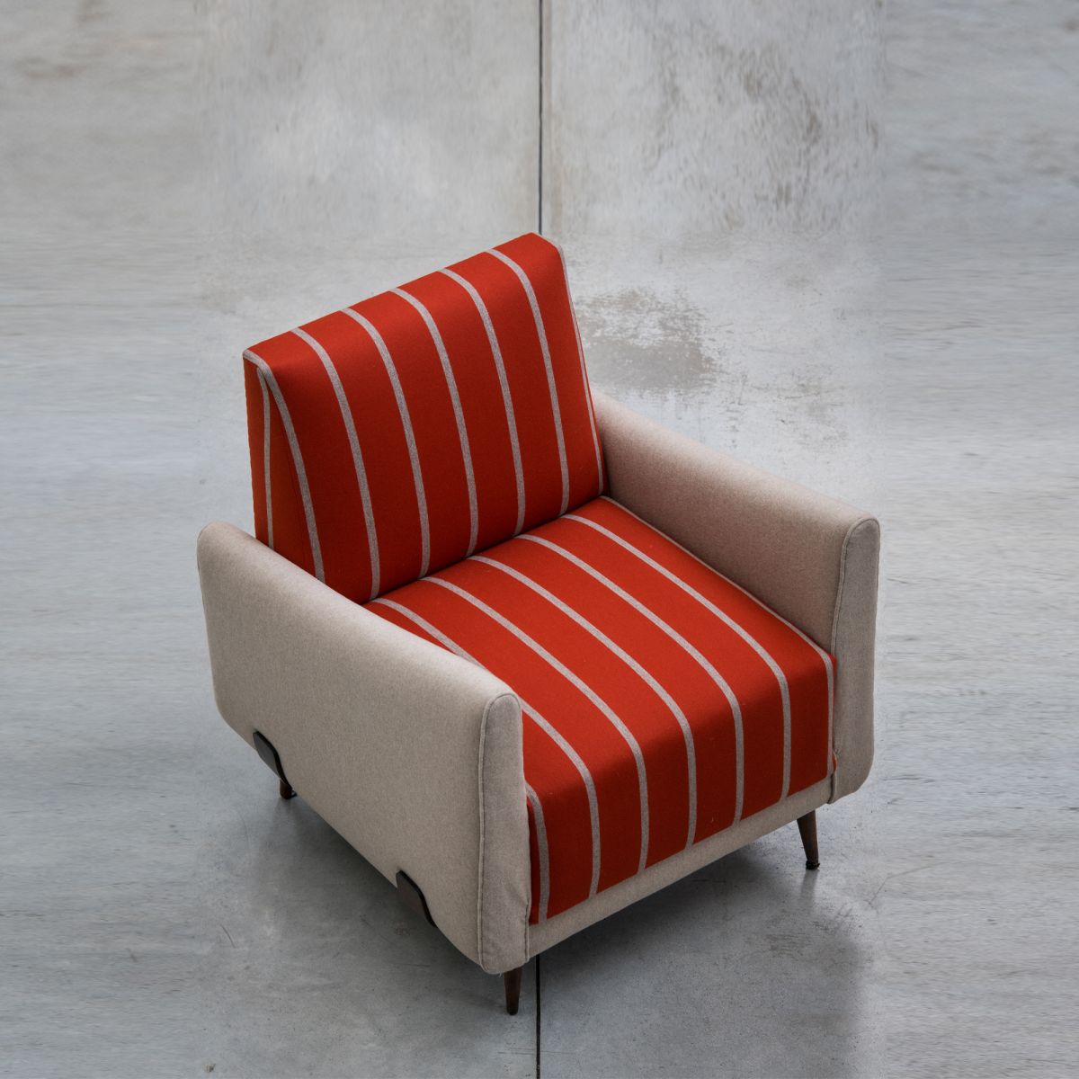 Pair of armchairs mod. 801 Jorge  Zalszupin pic-1