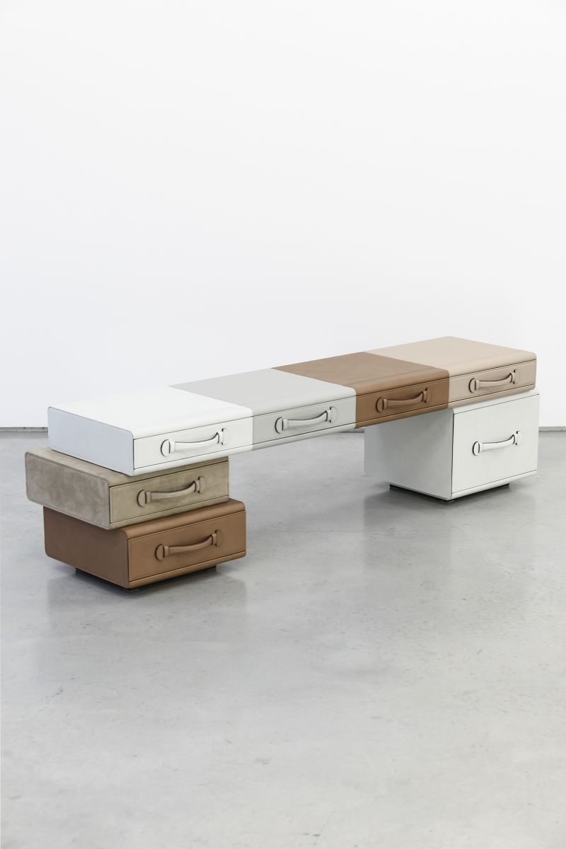 Panca 'Bench of briefcases' Maarten De Ceulaer pic-3