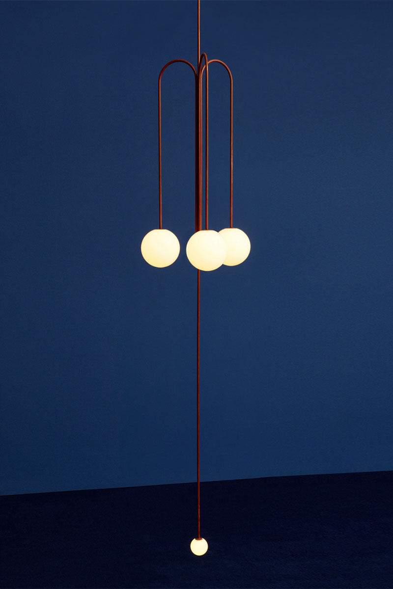 Lampada a sospensione 'Pistil' Michael Anastassiades pic-1