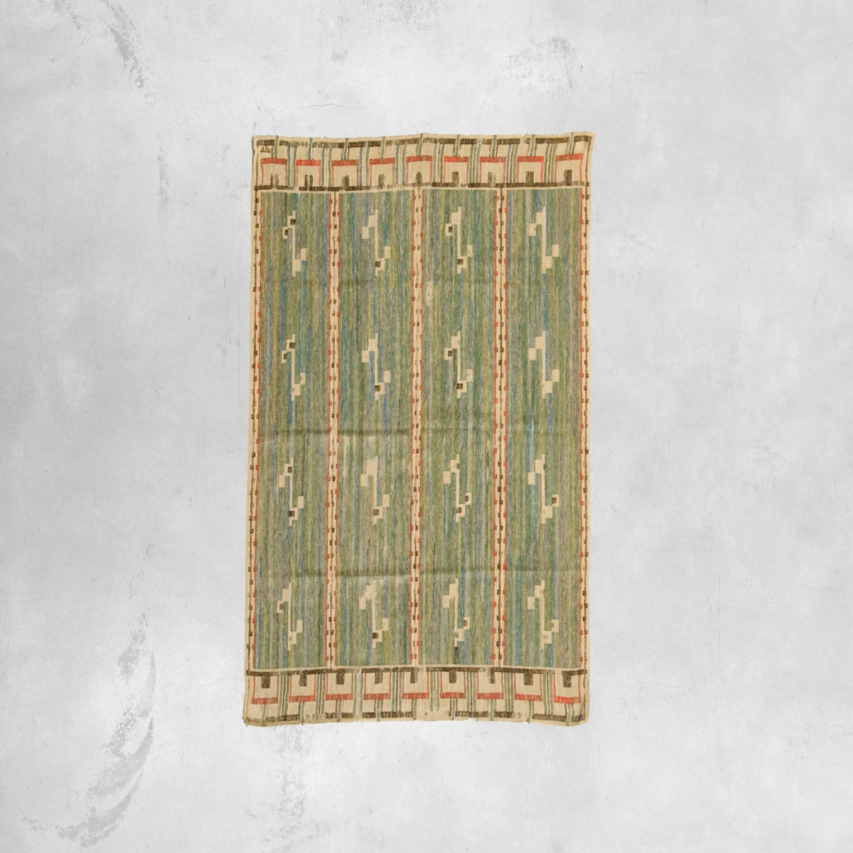 Carpet | 126 x 212 cm  Antique carpet - Scandinavia  pic-1