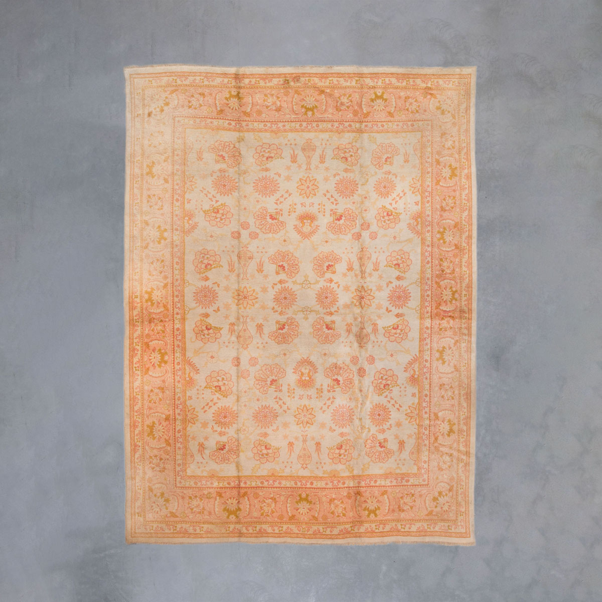 Tappeto Oushak | 388 x 488 cm Other antique carpets  pic-1