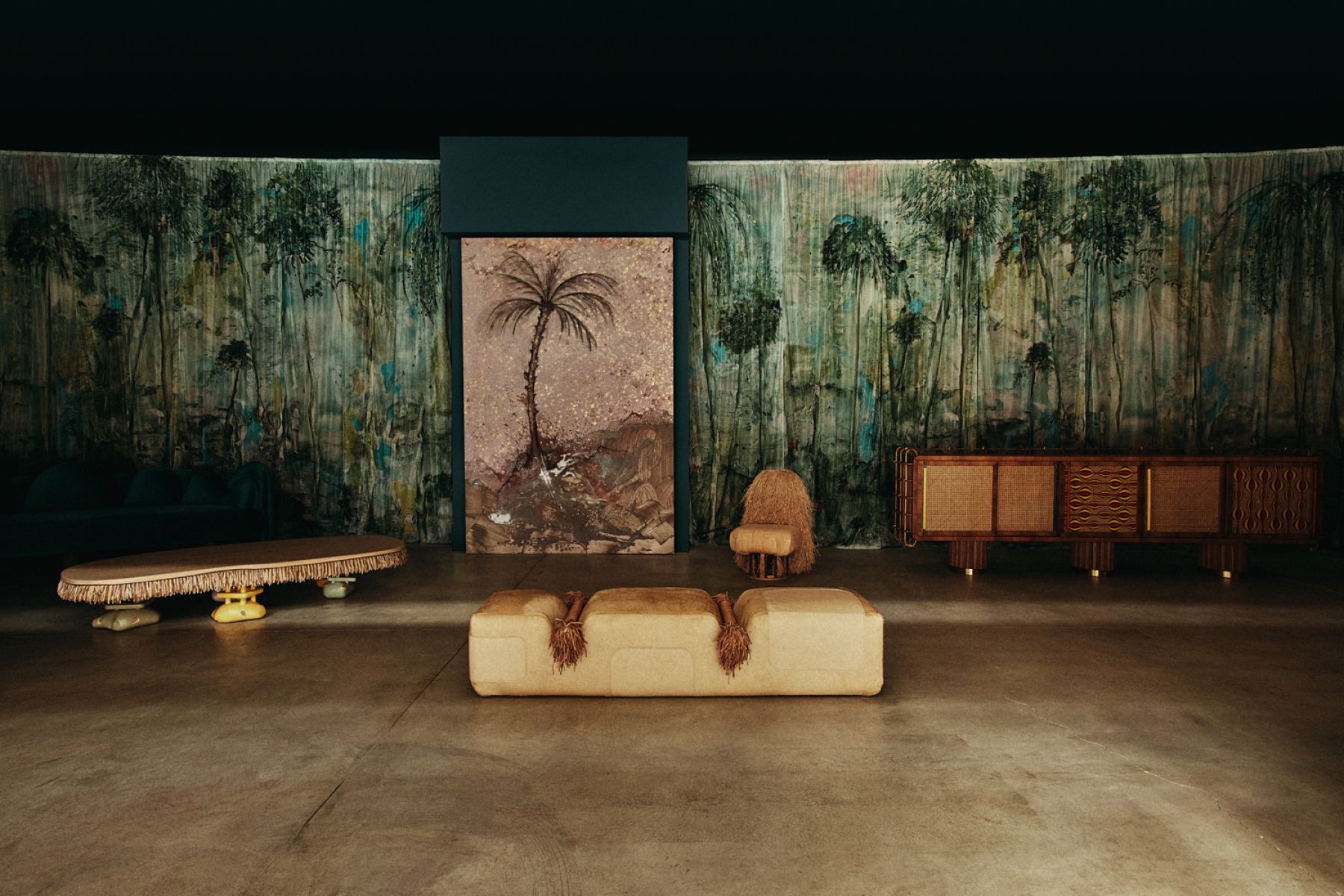 JUNGLE, a solo exhibition by Khaled El Mays in a site specific installation by Federica Perazzoli-pic-1