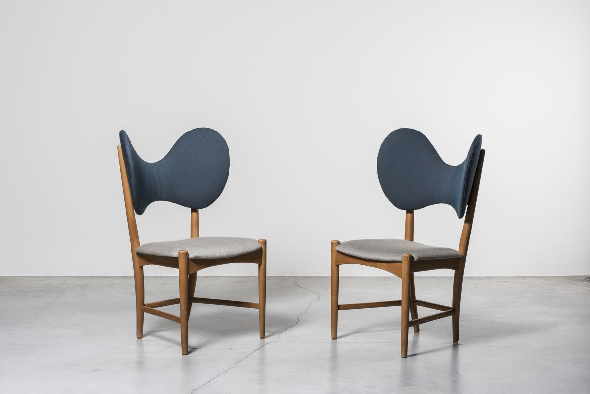 Two chairs, Eva and Nils Koppel - NILUFAR
