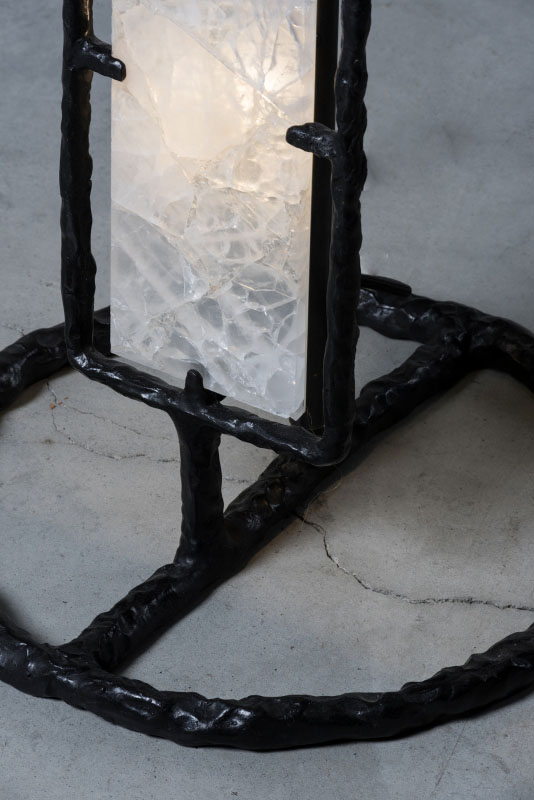 rock floor lamp