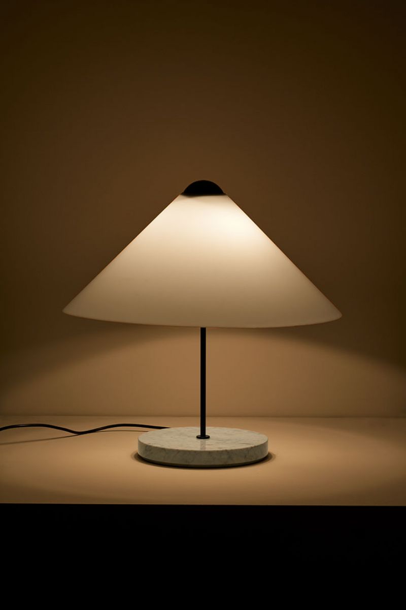 Table lamp Snow  Vico Magistretti pic-4