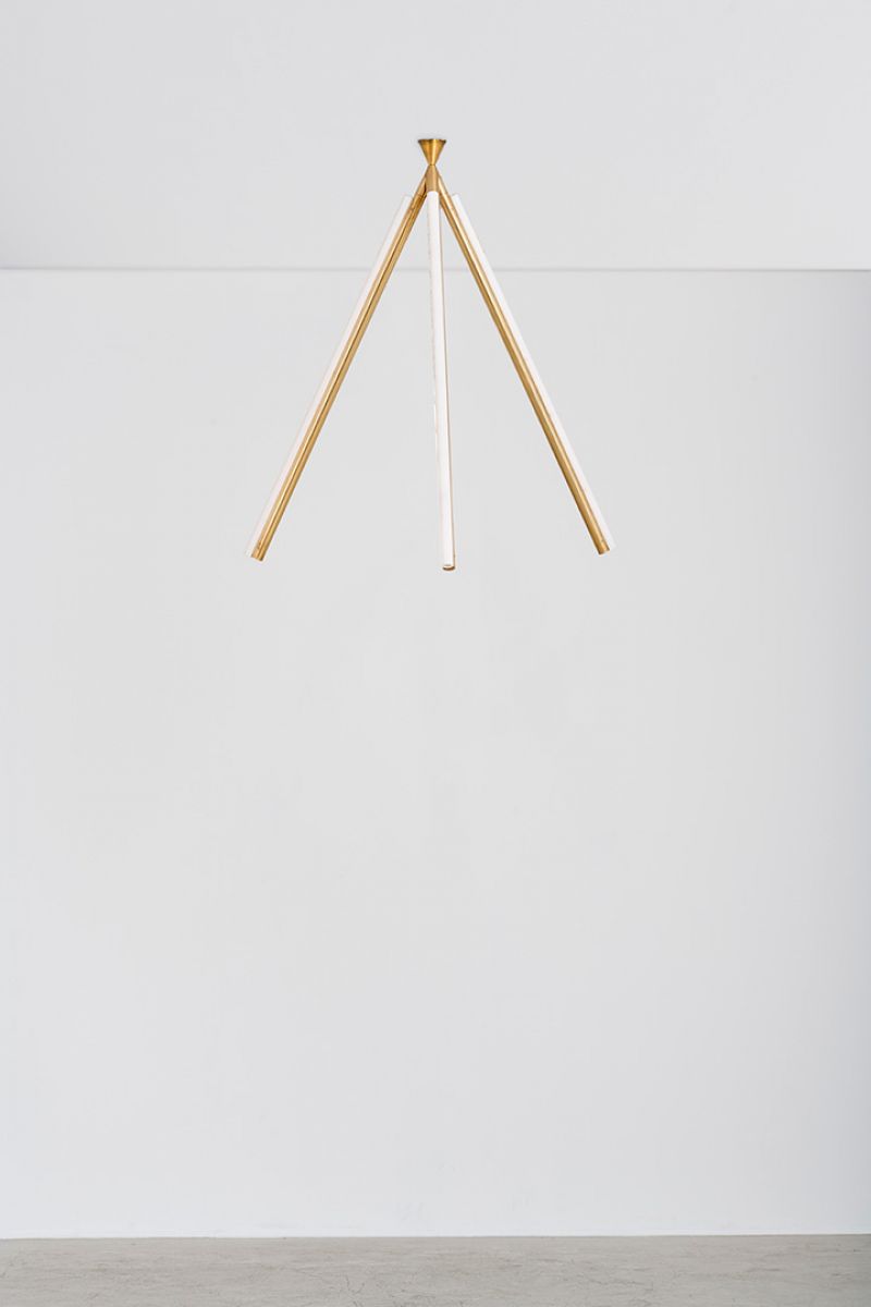 Ceiling Mounted lamp Lit Lines Collection Michael Anastassiades pic-5