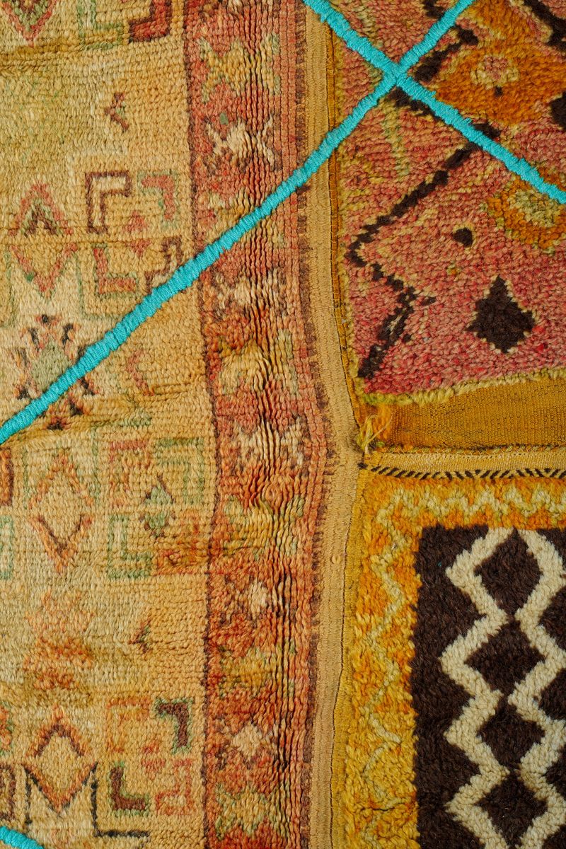 Composizione di tre tappeti Martino Gamper pic-6