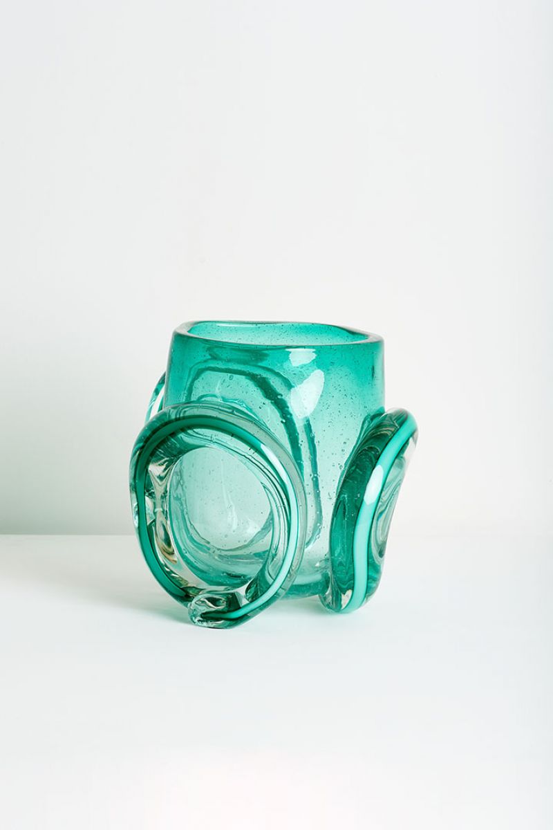 Vase Wagon ‐ light green Domitilla Harding pic-1