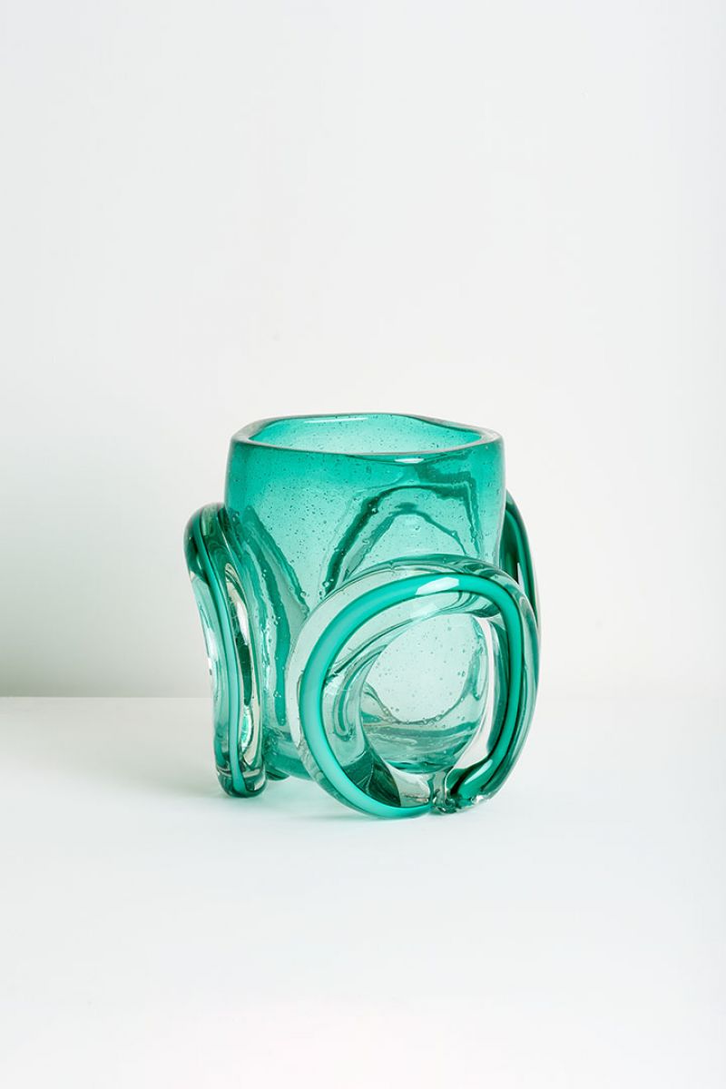 Vase Wagon ‐ light green Domitilla Harding pic-5