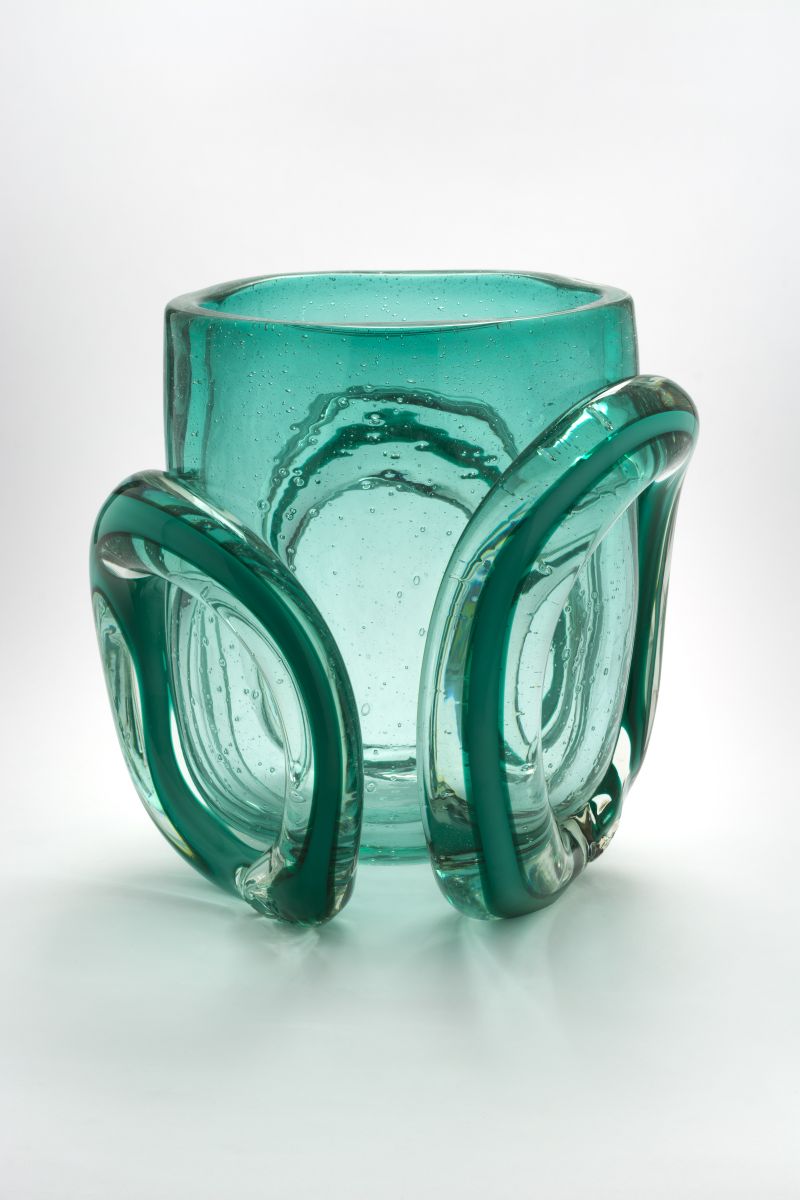 Vase Wagon ‐ light green Domitilla Harding pic-1