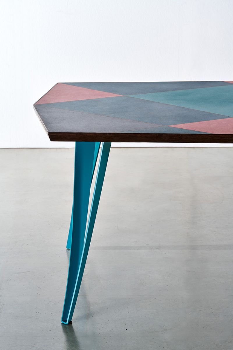 Modular dining table Off Cut Lino Martino Gamper pic-4
