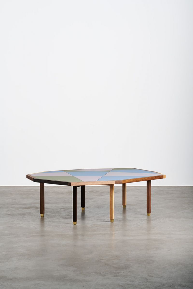 Off‐Sliced low table Martino Gamper pic-1