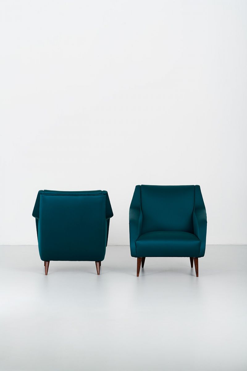 Pair of armchairs mod. 802  Carlo De Carli pic-7