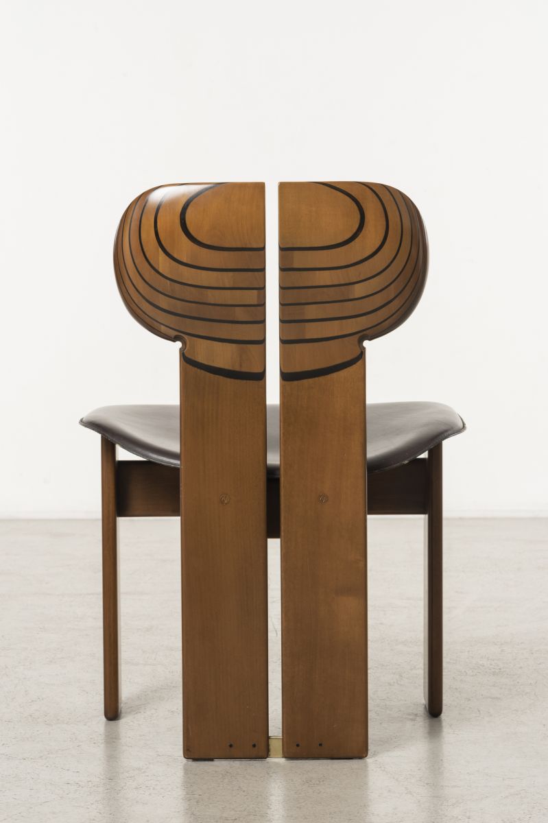 Four chairs mod. Africa, Artona series Afra e Tobia Scarpa pic-4