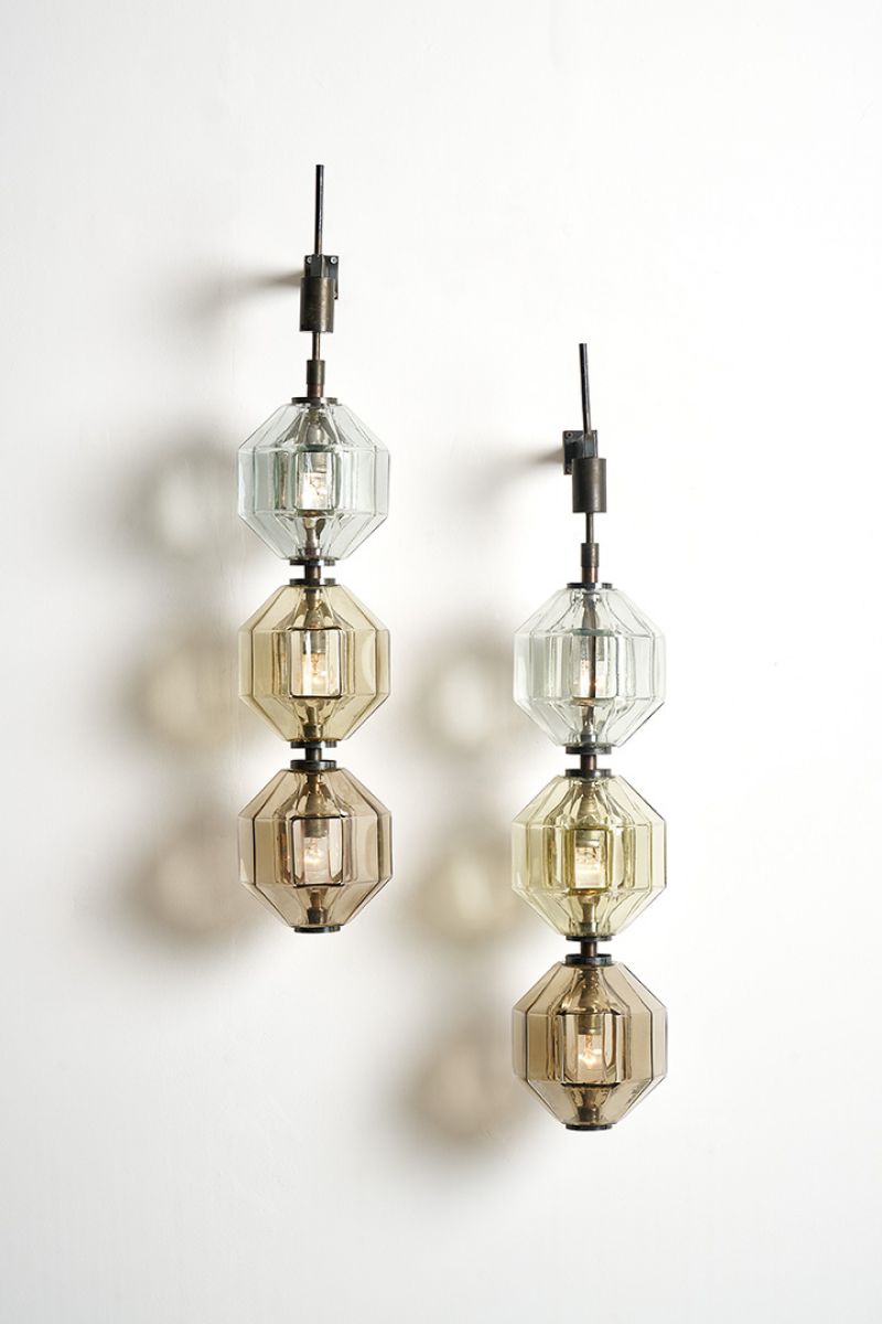 Coppia di lampade da parete  Vinicio Vianello pic-1