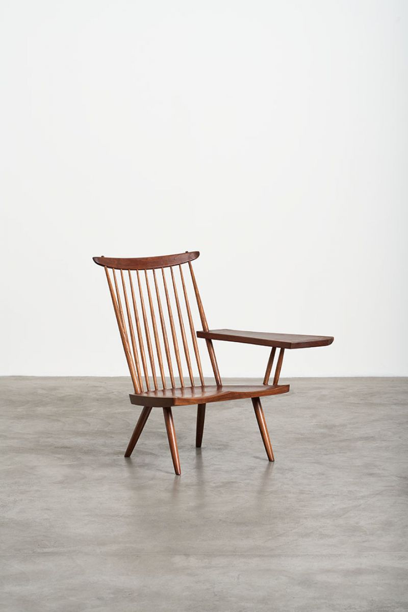 Lounge Chair Single Arm George Nakashima NILUFAR