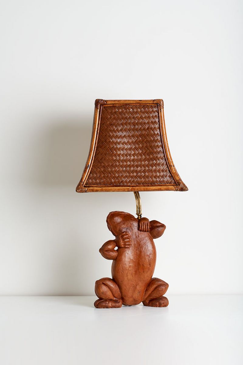 Rare table lamp Gabriella Crespi pic-6