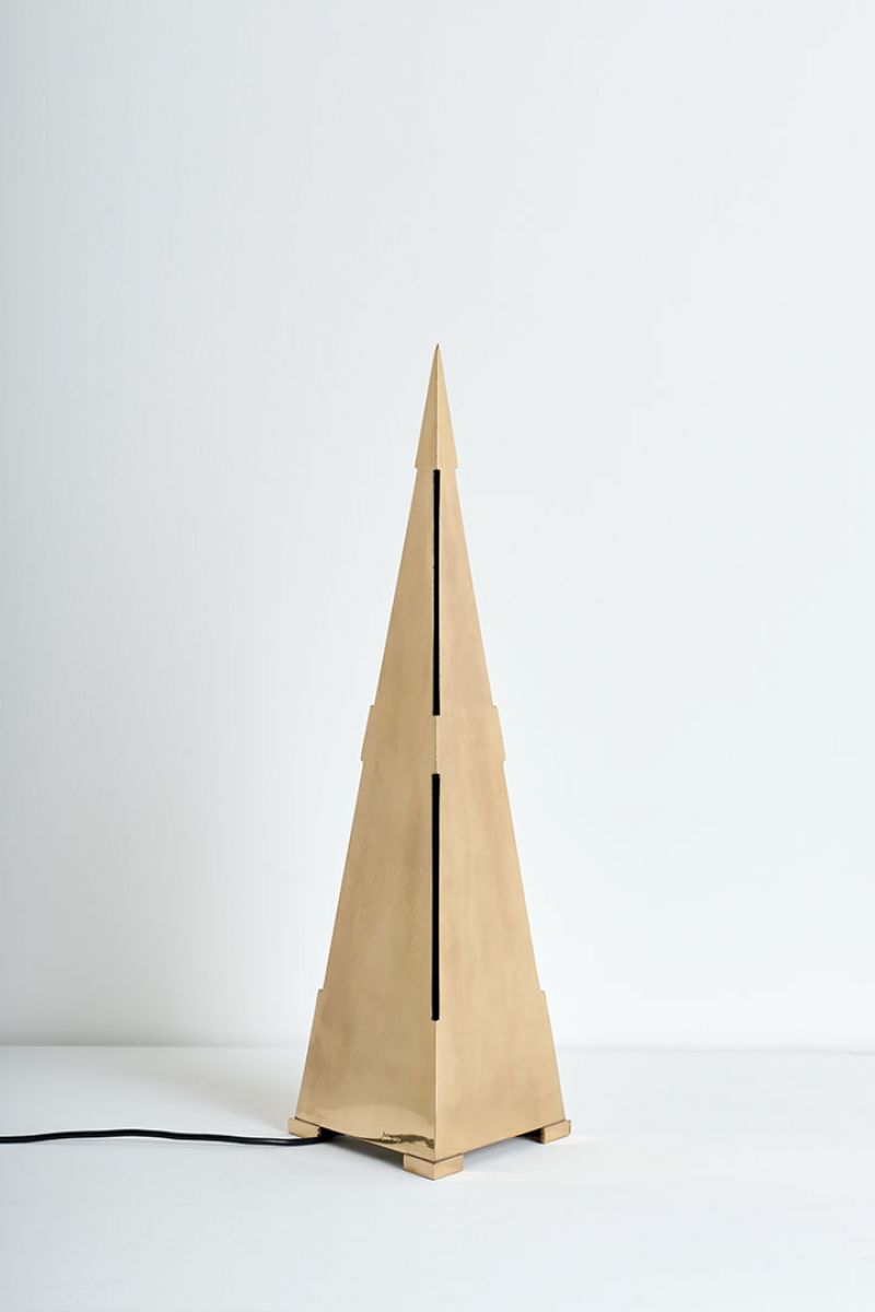 Table lamp Obelisco Gabriella Crespi pic-1