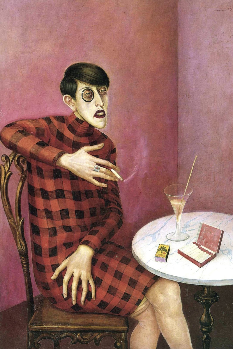 'Otto Dix, Portrait of the Journalist Sylvia von Harden' carpet Martino Gamper pic-5