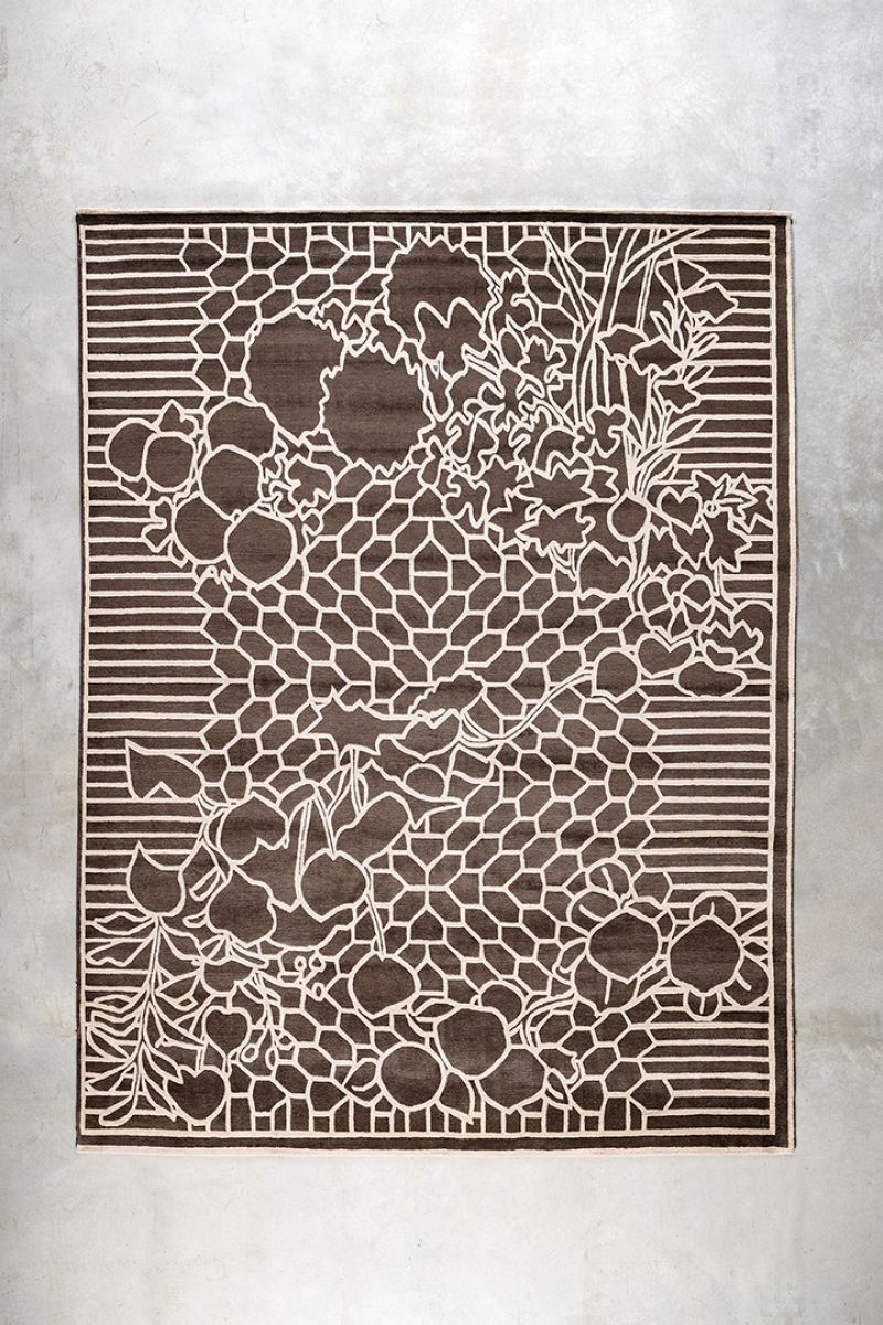Carpet Gardenia 2-Beige  India Mahdavi pic-1