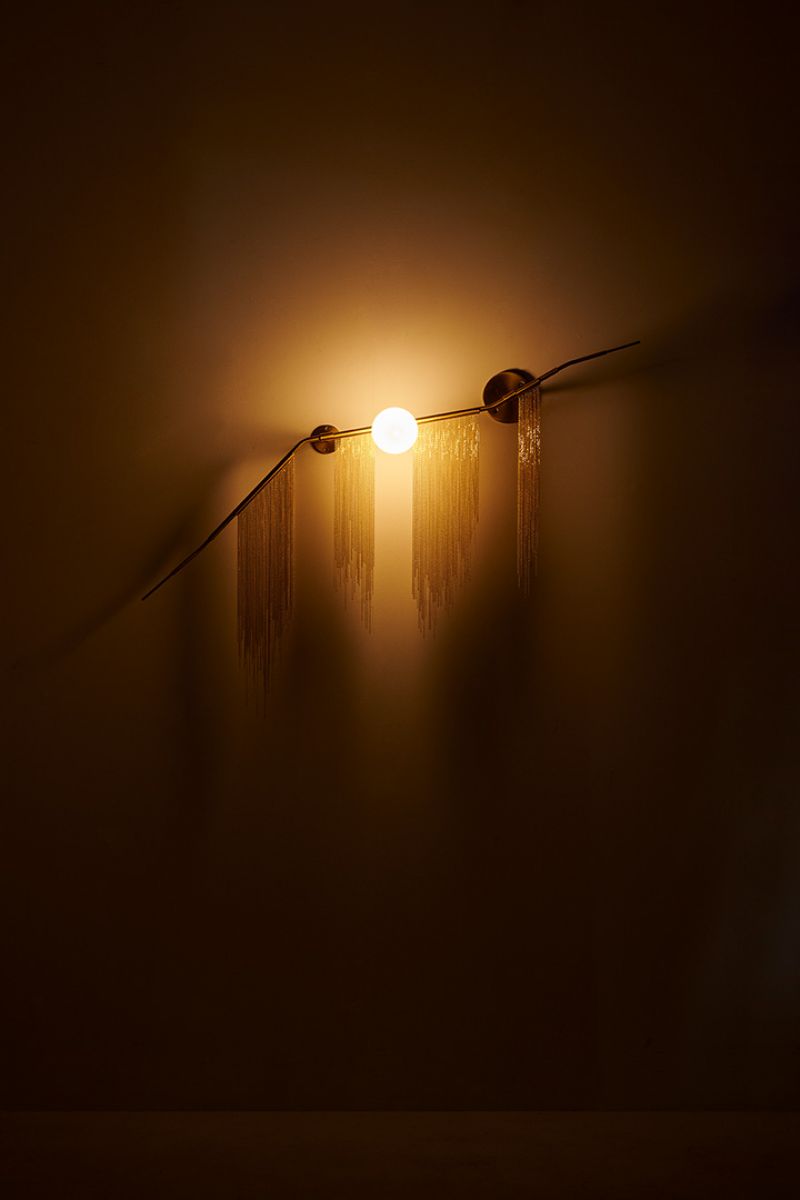 Wall lamp Cherry Bomb Fringe collection  Lindsey Adelman pic-3
