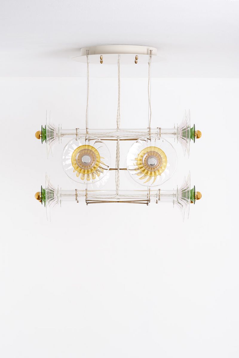 Chandelier Mod. 600/3 drops Bethan Laura Wood pic-1