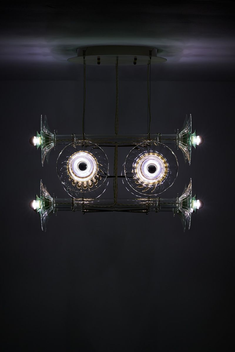 Chandelier Mod. 600/3 drops Bethan Laura Wood pic-3