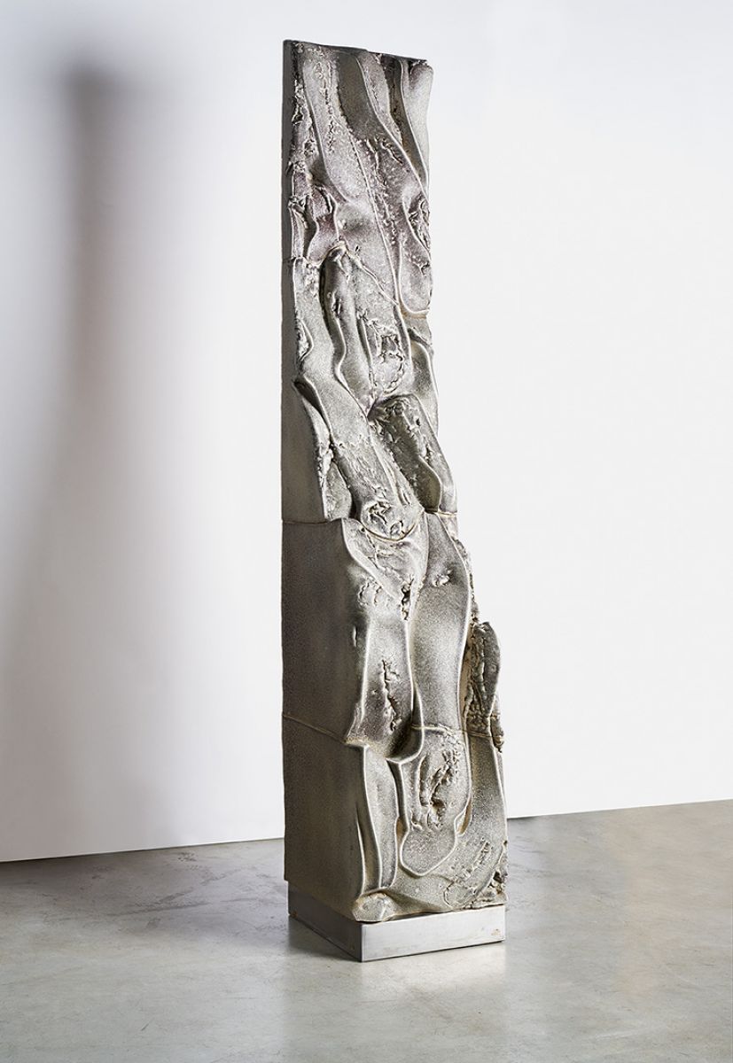 Sculpture Column Carlo Zauli pic-1