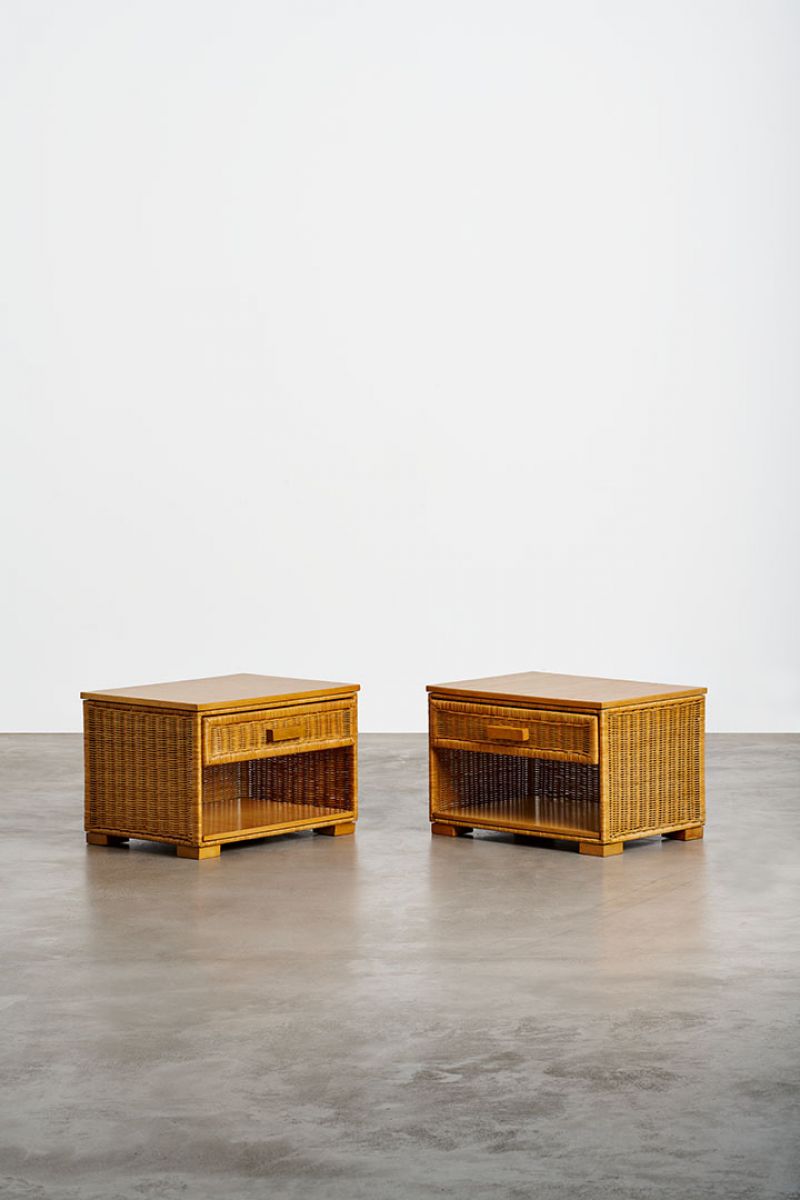 Pair of bedside tables Tito Agnoli pic-3