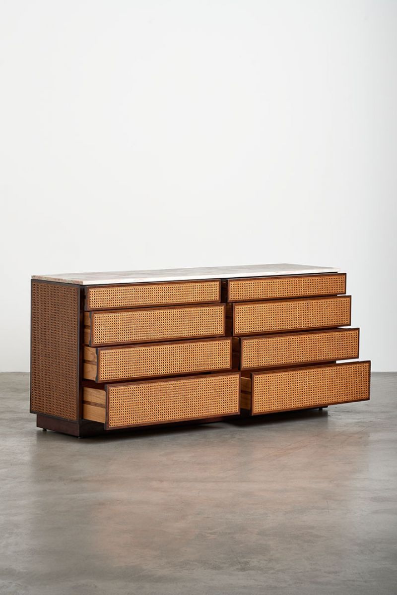 Cassettiera Mid- Century George Nakashima  pic-4