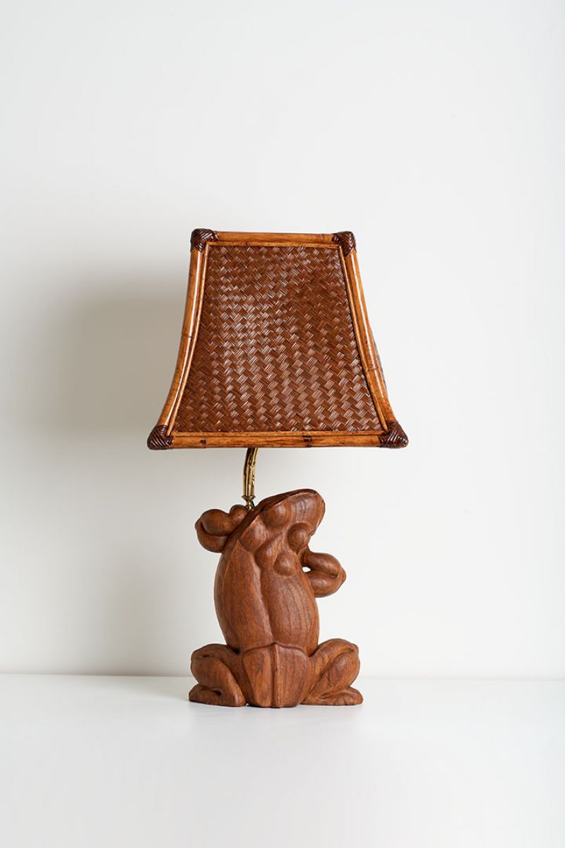 Rare table lamp Gabriella Crespi pic-1