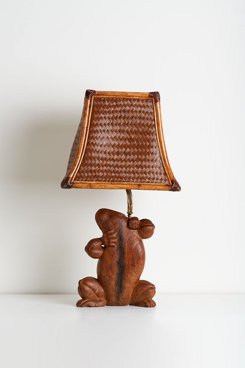 Rare table lamp Gabriella Crespi pic-6