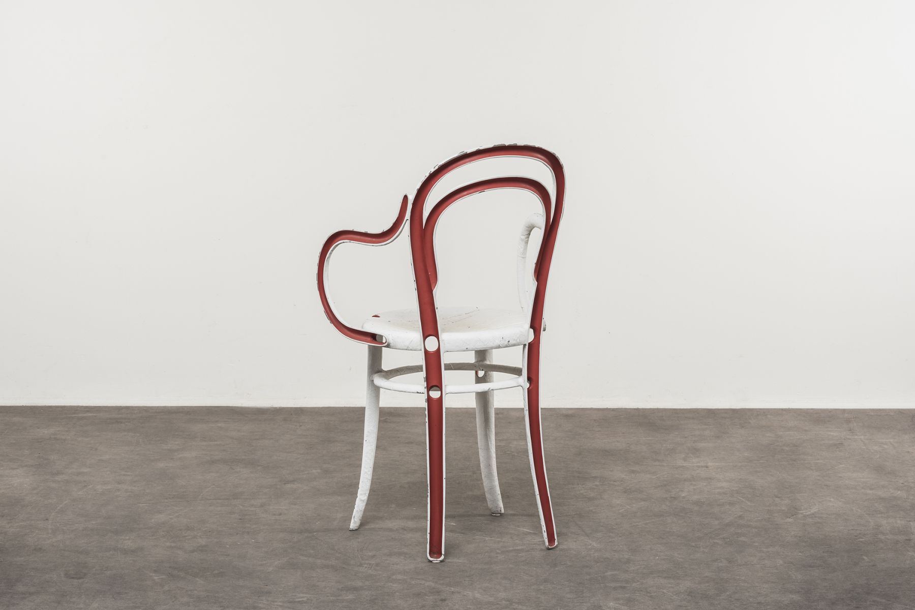 'Re-Thonet 14' chairs with arms Andrea Salvetti pic-4